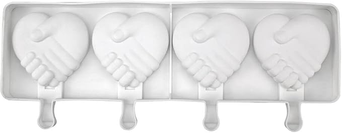 Surakey Ice Cream Silicone Mold Popsicle Silicone Mold Soft and Smooth Mould for DIY Homemade Ice-Lolly Ice Cream Ice Candy Cake Pop Maker Mold Non-Stick & Easy Release, Type 15