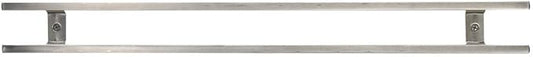 Mercer Culinary 24" Magnetic Knife Bar with 6 S Hooks, 24 Inch x 2.4 Inch x .9 Inch, Stainless Steel