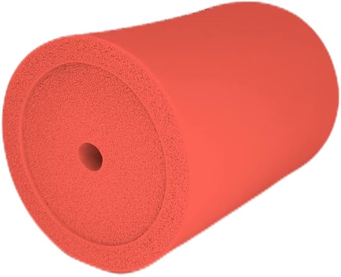 Blank Thick Foam Old School Can Cooler (12 Pack, Pink)