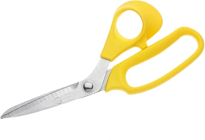 Mercer Culinary Kitchen Shears, 9-Inch, Yellow Handle
