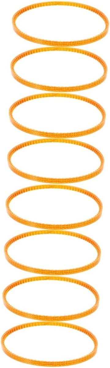 Mikinona 8pcs Maker Replacement Belts Compatible Electric Commercial Machines Easy to Install and