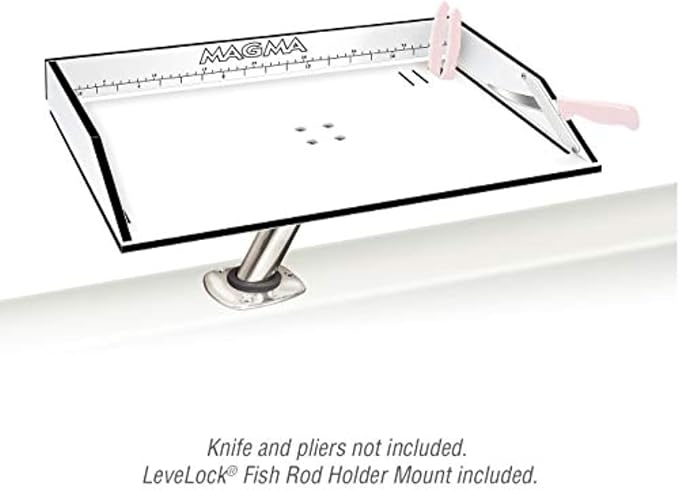 Magma Products Combination Bait/Filet Mate and Levelock Rod Holder Mount