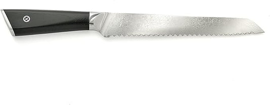 Mercer Culinary M13789 Premium Grade Super Steel, 8-Inch Serrated Bread Knife, G10 Handle