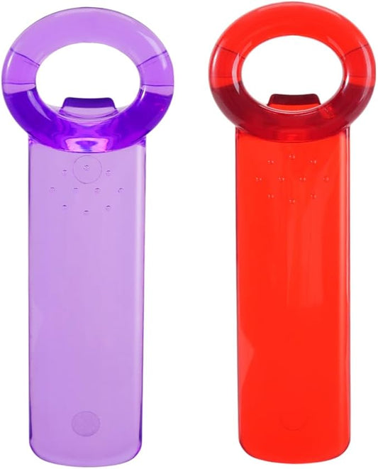 2 PCS Jar Opener, Jar Key Opener, Easy Grip Jar Lid Opener for Weak Hands, Plastic Jar Opener for Elderly and Seniors