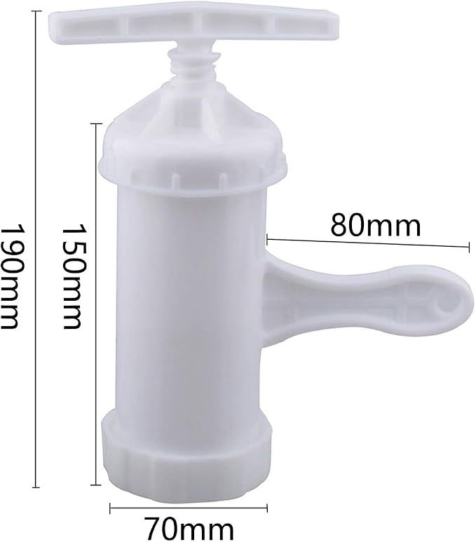 Food Grade Quality Manual Sausage Maker Meat Stuffer Filler Hand Operated Salami Maker, Commercial And Household Use