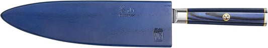 Cangshan KITA Series 8-Inch Chef's Knife with Sheath, High Carbon X-7 Damascus Steel, 501387
