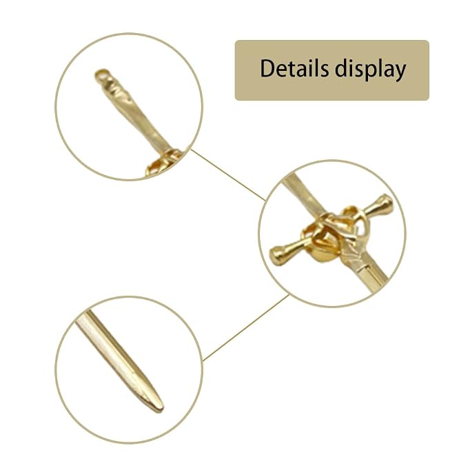 2 Pcs Girls Chopsticks Vintage Hair Sticks Hairpins Vintage Hair Accessories for Women Girls Long Hair (Golden)