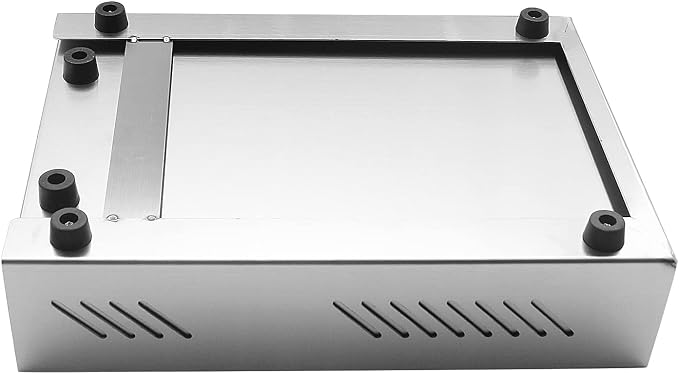 DIBTSA Espresso Knock Box Drawer, 2.5L Capacity Stainless Steel Detachable Coffee Ground Knock Container,For Home,Office,Restaurant and Coffee Shop (Silver)