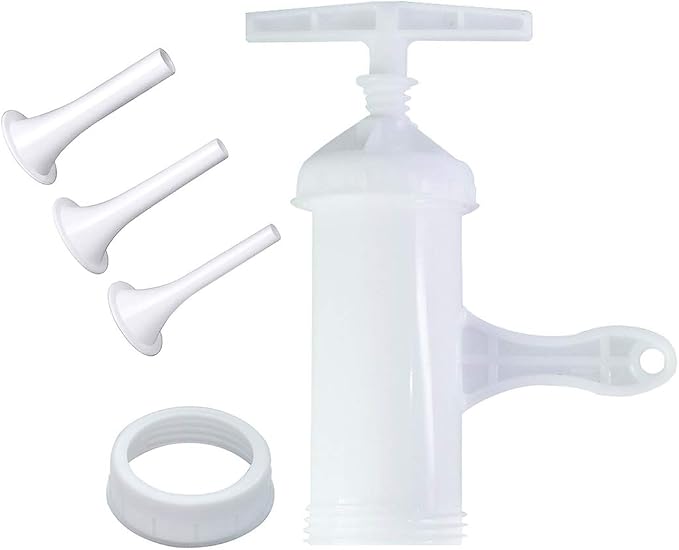 Food Grade Quality Manual Sausage Maker Meat Stuffer Filler Hand Operated Salami Maker, Commercial And Household Use