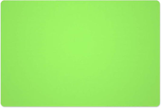 Silicone Placemats, Food-Grade Non-Slip Waterproof, Dining, Stain Resistant, Countertop Protector, Kitchen Counter Mat, Heat Resistant, Baking mat Dishwasher Safe (23.6"×15.7"-1pack, Green)