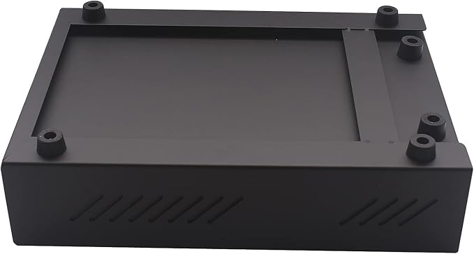 DIBTSA Espresso Knock Box Drawer, 2.5L Capacity Stainless Steel Detachable Coffee Ground Knock Container, For Home, Office, Restaurant and Coffee Shop (Black)