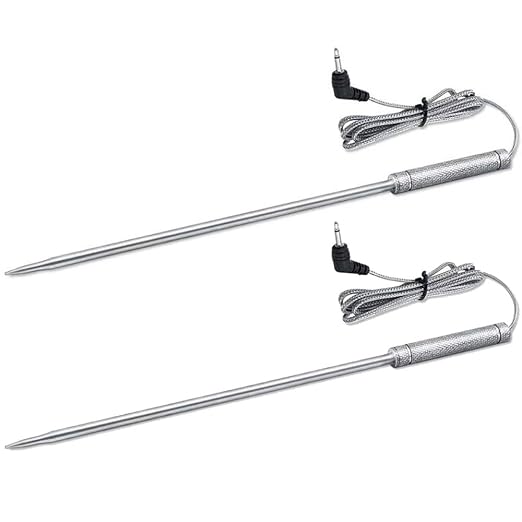 Meat Thermometer Probe Replacement Temperature Probe Compatible with Thermopro TP20, TP17, TP16, TP10,TP09, TP08, TP-08S, TP-07, TP06S, TP04, TP25, TP27, TP28, TP829, TP930