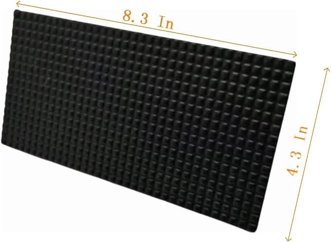 8.3"×4.3" Heavy-Duty Cast Iron Grill Press and Steak Weight with Cool-Touch Comfort-Grip Wood Handle - BBQ Accessories for Griddle, Outdoor Grill, Panini, Tortilla (2 Rectangle)