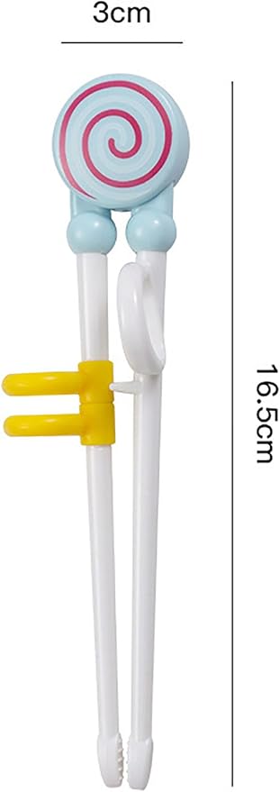 3Pairs kid chopsticks, learning chopsticks helper Practice Chopsticks for kids, training chopsticks with animals for beginners Toddler (colourful 3pairs)