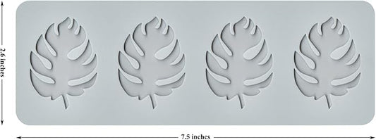Leaves Silicone Cake Decorating Molds, Embossing Lace Fondant Molds