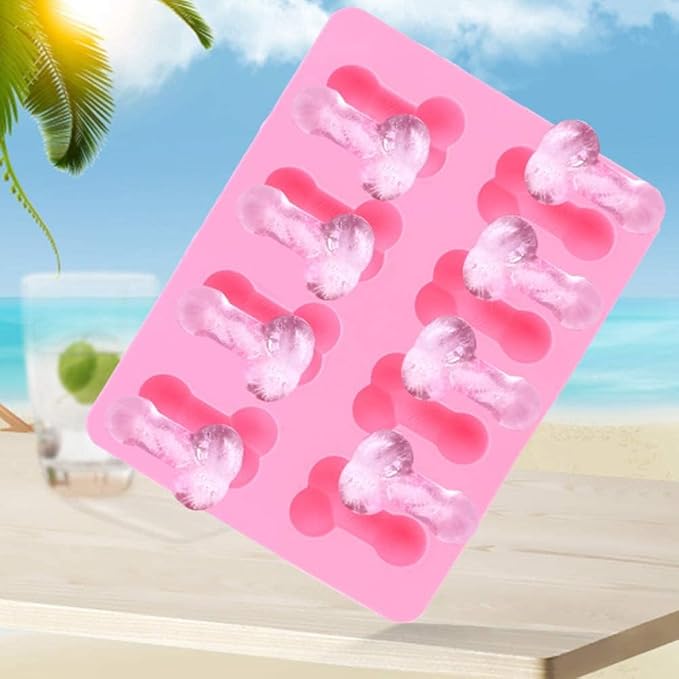 1 Pcs Funny Shape Silicone Mold for Birthday Single Party Baking Pan Handmade DIY Mousse Chocolate Fondant Soap Cake Ice Cube Mould Tool Novelty Cake Pans Set Kit H9-1