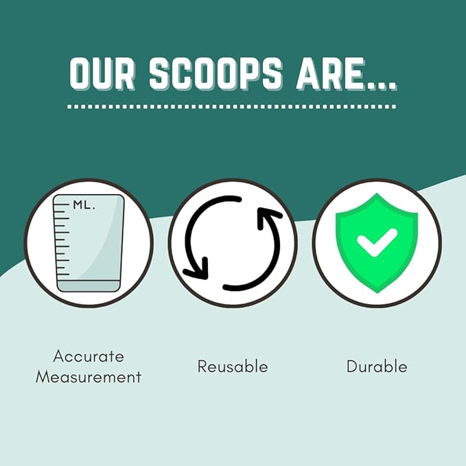 1/8 Teaspoon (0.625 mL | A Pinch) Long Handle Scoop for Measuring Coffee, Pet Food, Grains, Protein, Spices and Other Dry Goods (Pack of 1)