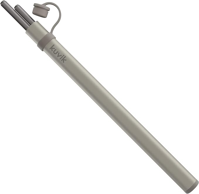 Kuvik Titanium Chopsticks with Mocha Cream Carrying Case
