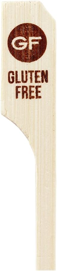 Restaurantware Natural Bamboo Paddle Pick Food Marker, 1000 Pack