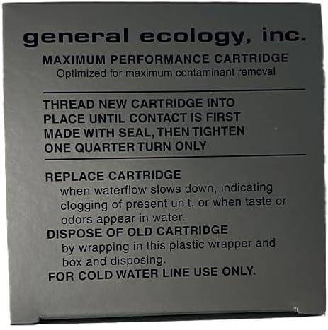 General Ecology Seagull IV X-1 Replacement Cartridge RS-1SG
