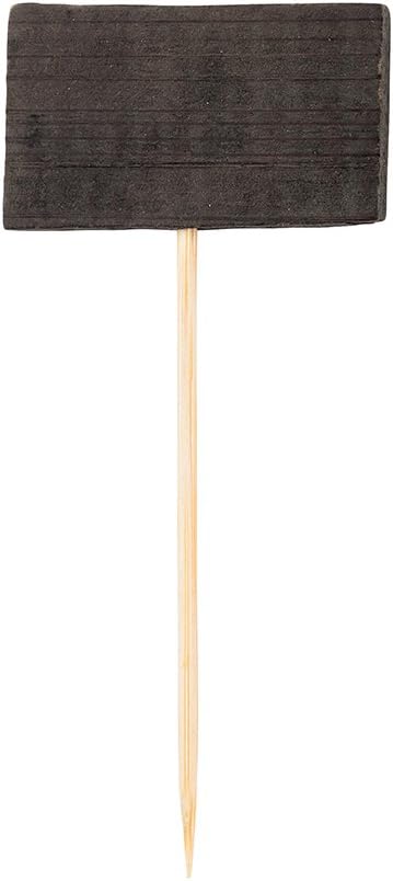 Restaurantware Chalkboard Pick, Chalk Board Skewer, Food Pick, Stick - 4 Inches - 1000ct Box -