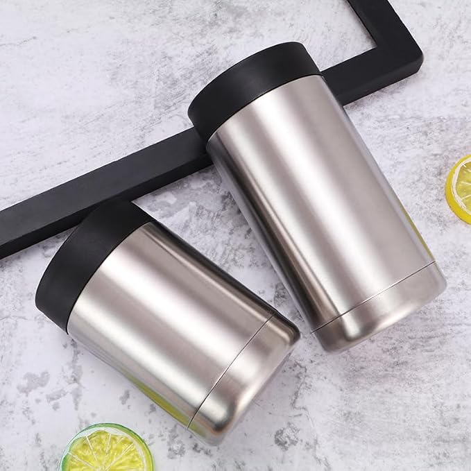 Can Insulator, Double Wall Stainless Steel Insulated Can Cooler, Beer Bottle holder 16oz 17oz(17oz-500ml)