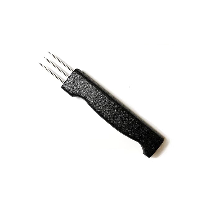 Sausage Pricker Tool - 3 Sharp Stainless Steel Prongs - 5.5 inch - The Sausage Maker