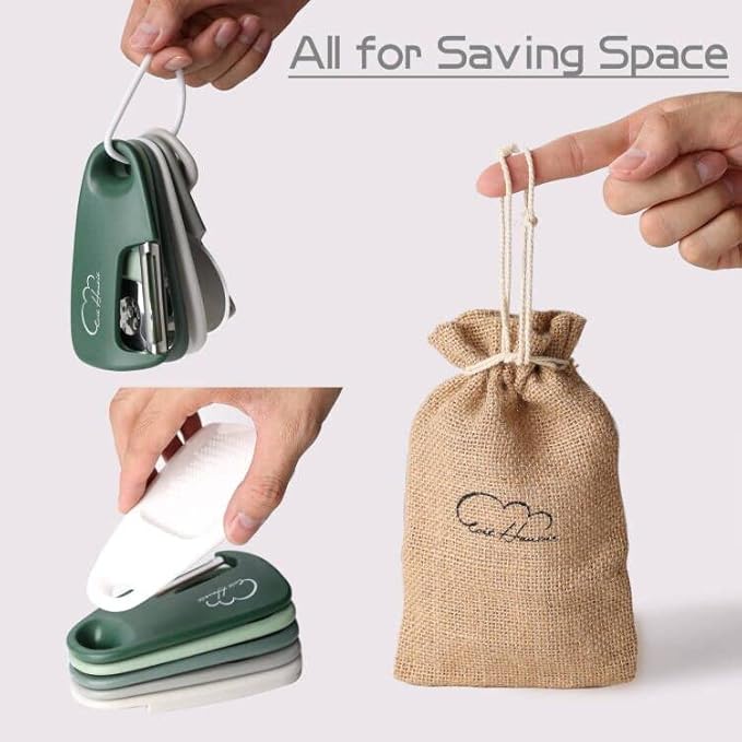 Kitchen Gadgets 6 Piece Set, Camping Cooking Utensils, Green
