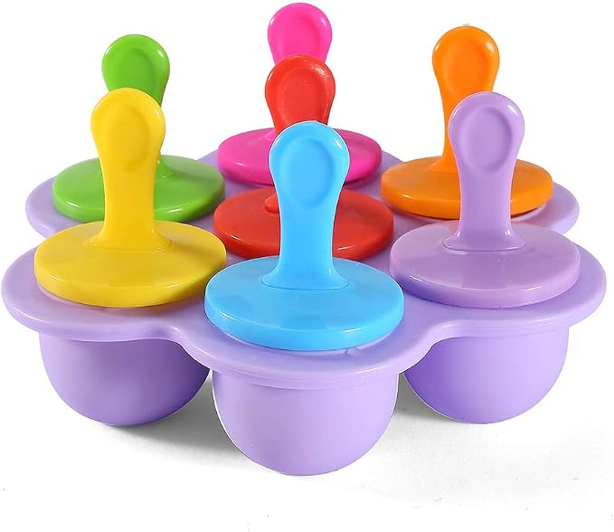Popsicle Sticks For Molds, Ice Pop Molds's Sticks (7 Colors)