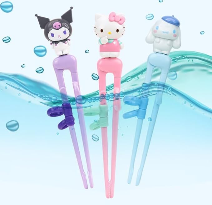 Cute Training Chopsticks For Right-Hand (Purple)