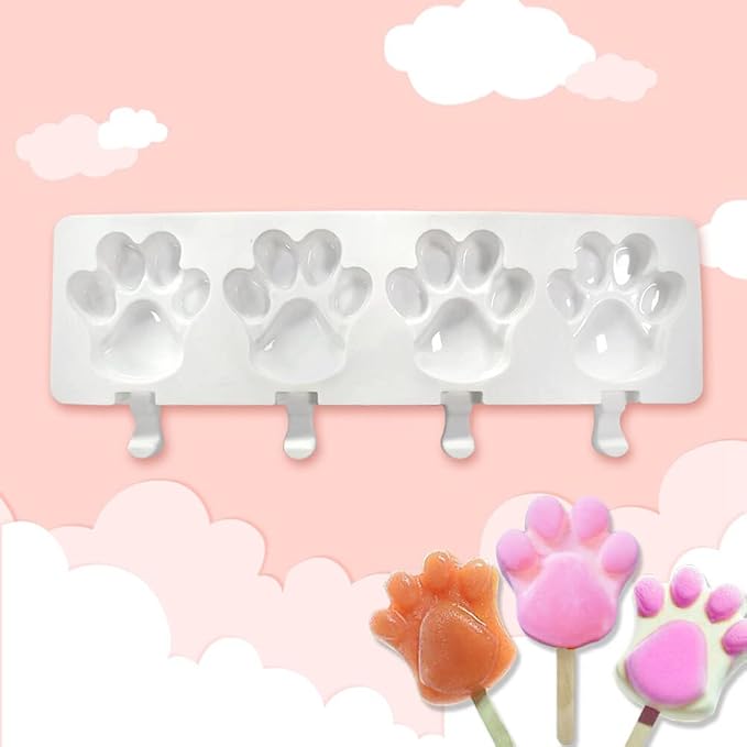 Popsicle Silicone Molds - Soft & Smooth DIY Homemade Ice Cream & Candy Maker, Non-Stick & Easy Release, Type 2