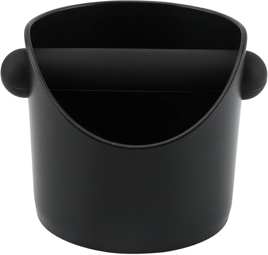 Espresso Knock Box 4.3 Inch, Compact Coffee Grounds Bin with Removable Knock Bar and Non-Slip Base, Splash-Proof for Most Espresso Machines for Home, Cafes, Restaurants