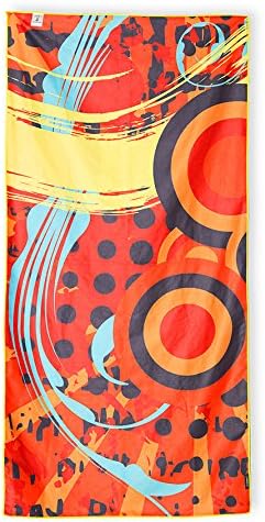 4Monster 4-Pack Quick Dry Microfiber Travel Towels – Super Absorbent, Ultra-Soft Camping Towel Set with Water-Resistant Bag, Lightweight & Compact for RV, Gym, Beach, Pool, Swimming, and Family Trips