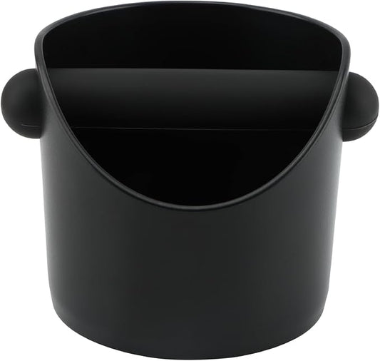 Espresso Knock Box 4.3 Inch Small Coffee Grounds Bin with Removable Knock Bar Non Slip Base Splash Proof Mini Knock Box for Home Cafes Restaurants