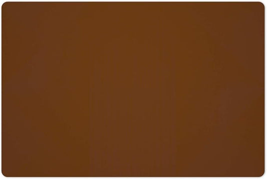 Silicone Placemats, Food-Grade Non-Slip Waterproof, Dining, Stain Resistant, Countertop Protector, Kitchen Counter Mat, Heat Resistant, Baking mat Dishwasher Safe (23.6"×15.7"-1pack, Coffee)
