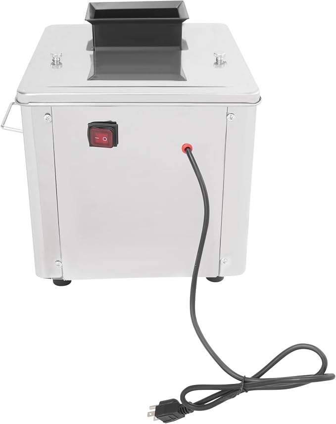 Meat Cutter Machine, 850W Electric Meat Slicer Shredded Cutting Machine, 3.5mm Commercial Stainless Steel Blade Shredder, 330lbs/h for Boneless Pork Chicken Fish Vegetables (3.5mm)