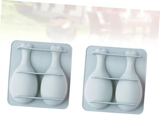 DECHOUS Chicken Leg Silicone Mold 6Pcs Silicone Cake Fondant Molds Baking Mould for Baking Home Kitchen