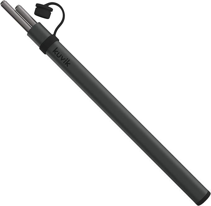 Kuvik Titanium Chopsticks with Graphite Gray Carrying Case