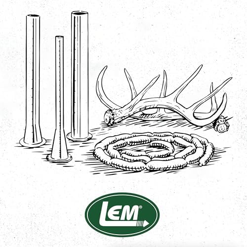 LEM Products Clear Fibrous Casings, 2 ½ Inches x 20 Inches, Non-Edible Sausage Casings, Stuffs Approximately 3 Pounds Per Casing, Great for Summer Sausage, Pepperoni, and Salami, 25 Count Pack