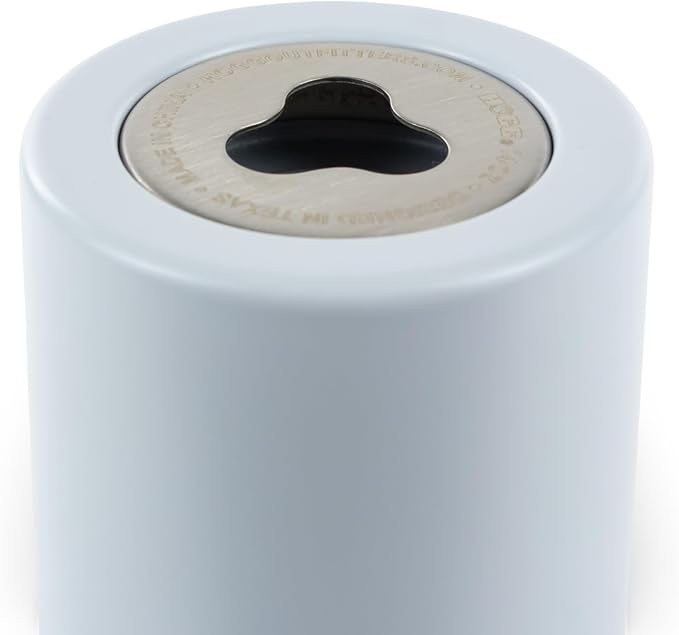 4 in 1 Universal Can Cooler - White, Can Holder Insulated, Beer Bottle Cooler, Universal Holder for All Drink Sizes, Stainless Steel Insulated Tumbler, Tailgating Accessories