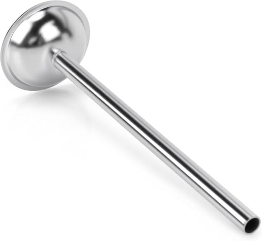 10mm Stainless Steel Sausage Stuffing Tubes for #5 Sausage | Stuffing Funnels, 10mm Stuffing Horn For Manual/Electric Meat Sausage Stuffer