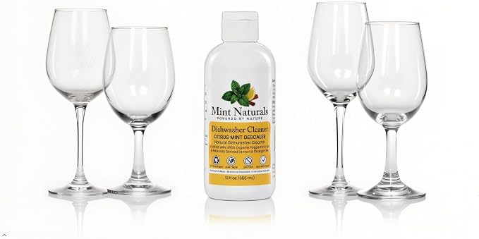 Natural Diswasher Cleaner & Deodorizer - 12oz | Made in USA with USDA Organic Peppermint Oil by Mint Naturals