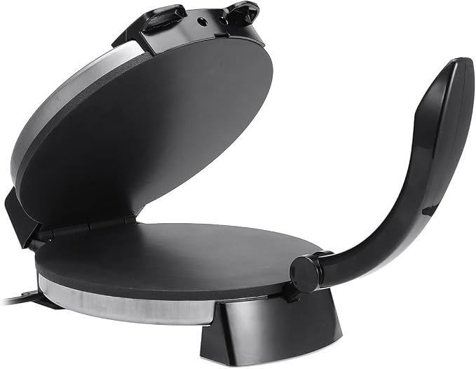 1200W nonstick griddle for home use—perfect for pizza, Mexican pancakes, tortillas, tortilla chips, and more. This electric griddle is ideal for preparing delicious meals and snacks.