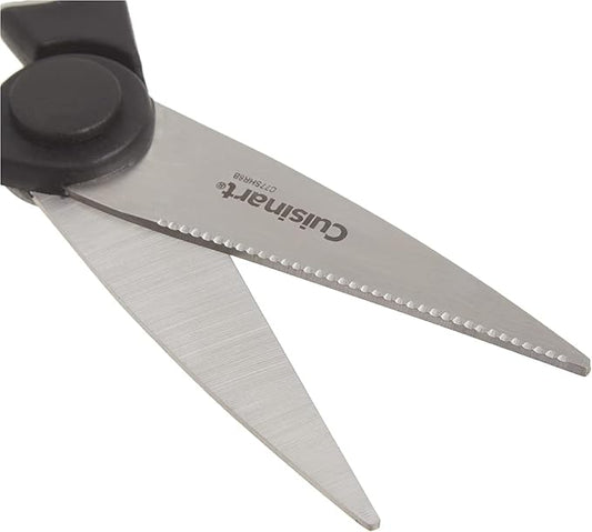 Cuisinart 2 Piece Shears Set, 8"/7", Black/Red