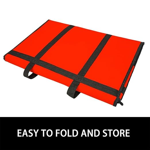 Bodaon 2-Pack Insulated Food Delivery Bag for Hot/Cold Meal, XXX-Large Cooler Bags, Pizza Delivery Bag for Commercial Delivery, Insulated Grocey Thermal Bag, Red