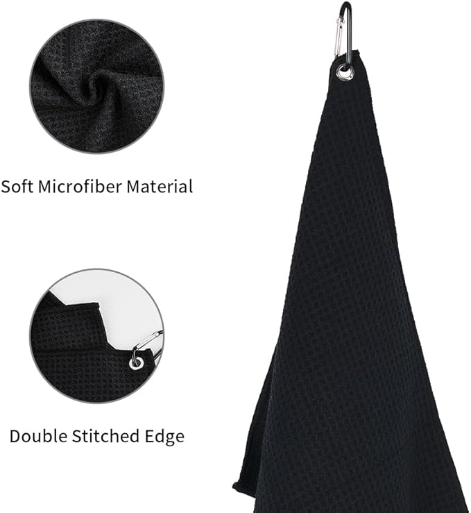 watchget Barista Towel 4 Pack Espresso Towel Espresso Machine Towel Barista Towels for Espresso Coffee Towels for Coffee Bar Espresso Microfiber Cloth Set Espresso Rag(12""x20""), Black
