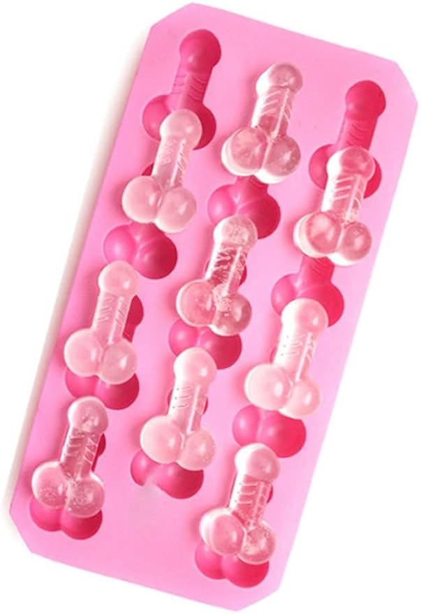 1 Pcs Funny Shape Silicone Mold for Birthday Single Party Baking Pan Handmade DIY Mousse Chocolate Fondant Soap Cake Ice Cube Mould Tool Novelty Cake Pans Set Kit H9-4