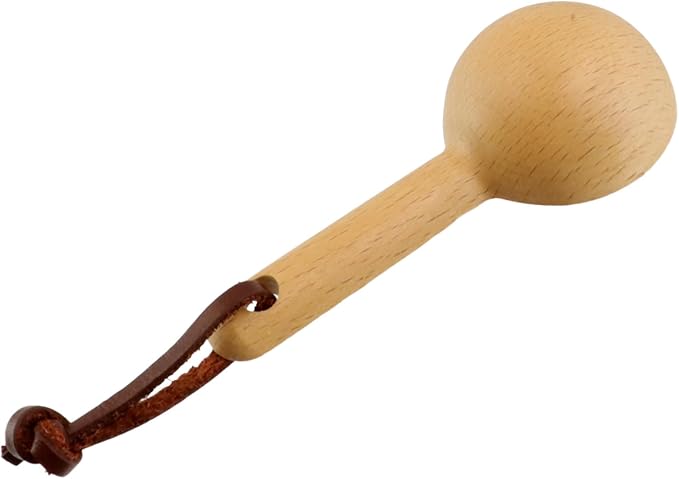 1pcs 20ml Wood Measuring Spoon and Scoop Wooden Tablespoon 20ml Measuring Scoop 4 TSP Retro Coffee Spoons for Dry Ingredients Ground Tea Spice (Wood Color, 4TSP)