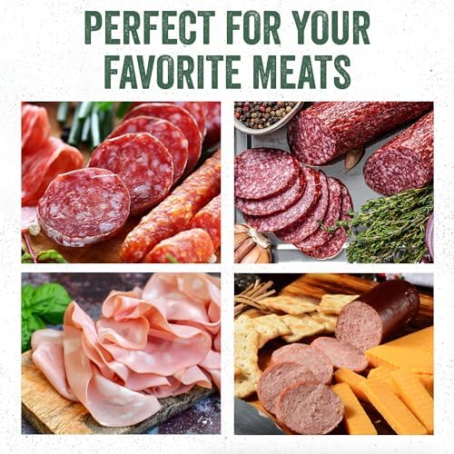 LEM Products Clear Fibrous Casings, 2 ½ Inches x 20 Inches, Non-Edible Sausage Casings, Stuffs Approximately 3 Pounds Per Casing, Great for Summer Sausage, Pepperoni, and Salami, 25 Count Pack