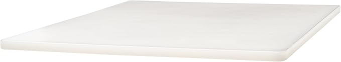 Winco 15" x 20" White Cutting Board | Dishwasher safe, Stain resistant, Foodservice, Great for Charcuterie, Cheese, Appetizers and Buffet Displays